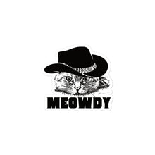 Load image into Gallery viewer, Meowdy sticker