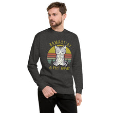 Load image into Gallery viewer, Namast'ay Away Unisex Fleece Pullover Sweatshirt