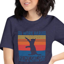 Load image into Gallery viewer, Work For Cats Short-Sleeve Unisex T-Shirt