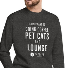 Load image into Gallery viewer, Lounge Unisex Fleece Pullover Sweatshirt