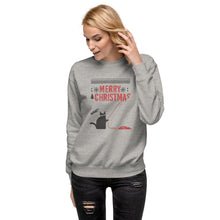 Load image into Gallery viewer, Merry Christmas Unisex Fleece Pullover Sweatshirt