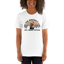 Load image into Gallery viewer, Naughty List Short-Sleeve Unisex T-Shirt