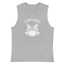 Load image into Gallery viewer, Stay Safe Unisex Tank Top