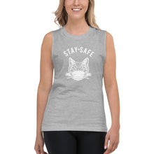 Load image into Gallery viewer, Stay Safe Unisex Tank Top