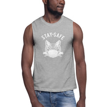 Load image into Gallery viewer, Stay Safe Unisex Tank Top