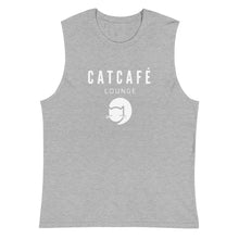 Load image into Gallery viewer, CatCafe Lounge Unisex Tank Top