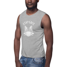 Load image into Gallery viewer, Stay Safe Unisex Tank Top