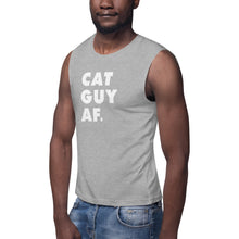 Load image into Gallery viewer, Cat Guy AF Unisex Tank Top