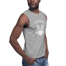 Load image into Gallery viewer, Stay Safe Unisex Tank Top