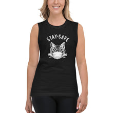 Load image into Gallery viewer, Stay Safe Unisex Tank Top