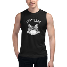 Load image into Gallery viewer, Stay Safe Unisex Tank Top