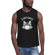 Load image into Gallery viewer, Stay Safe Unisex Tank Top
