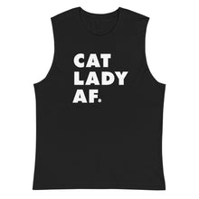 Load image into Gallery viewer, Cat Lady AF Unisex Tank Top