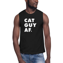 Load image into Gallery viewer, Cat Guy AF Unisex Tank Top