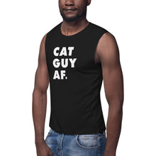 Load image into Gallery viewer, Cat Guy AF Unisex Tank Top