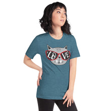 Load image into Gallery viewer, Cool Cat Love Short-Sleeve Unisex T-Shirt