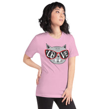 Load image into Gallery viewer, Cool Cat Love Short-Sleeve Unisex T-Shirt