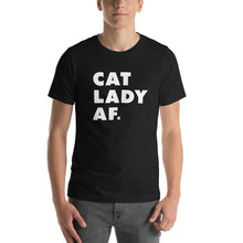 Load image into Gallery viewer, Cat Lady AF Short-Sleeve Unisex T-Shirt
