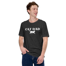 Load image into Gallery viewer, Cat Dad Unisex Short Sleeve T-Shirt