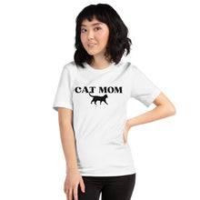 Load image into Gallery viewer, Cat Mom Unisex Short Sleeve T-shirt
