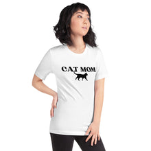 Load image into Gallery viewer, Cat Mom Unisex Short Sleeve T-shirt