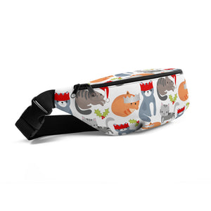 Christmas Cat Fanny Pack