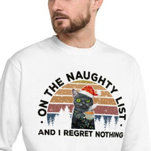 Load image into Gallery viewer, Naughty List Unisex Fleece Pullover Sweatshirt

