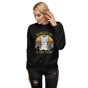 Namast'ay Away Unisex Fleece Pullover Sweatshirt