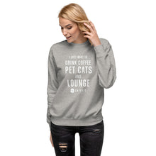 Load image into Gallery viewer, Lounge Unisex Fleece Pullover Sweatshirt
