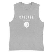 Load image into Gallery viewer, CatCafe Lounge Unisex Tank Top
