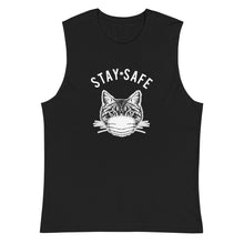 Load image into Gallery viewer, Stay Safe Unisex Tank Top
