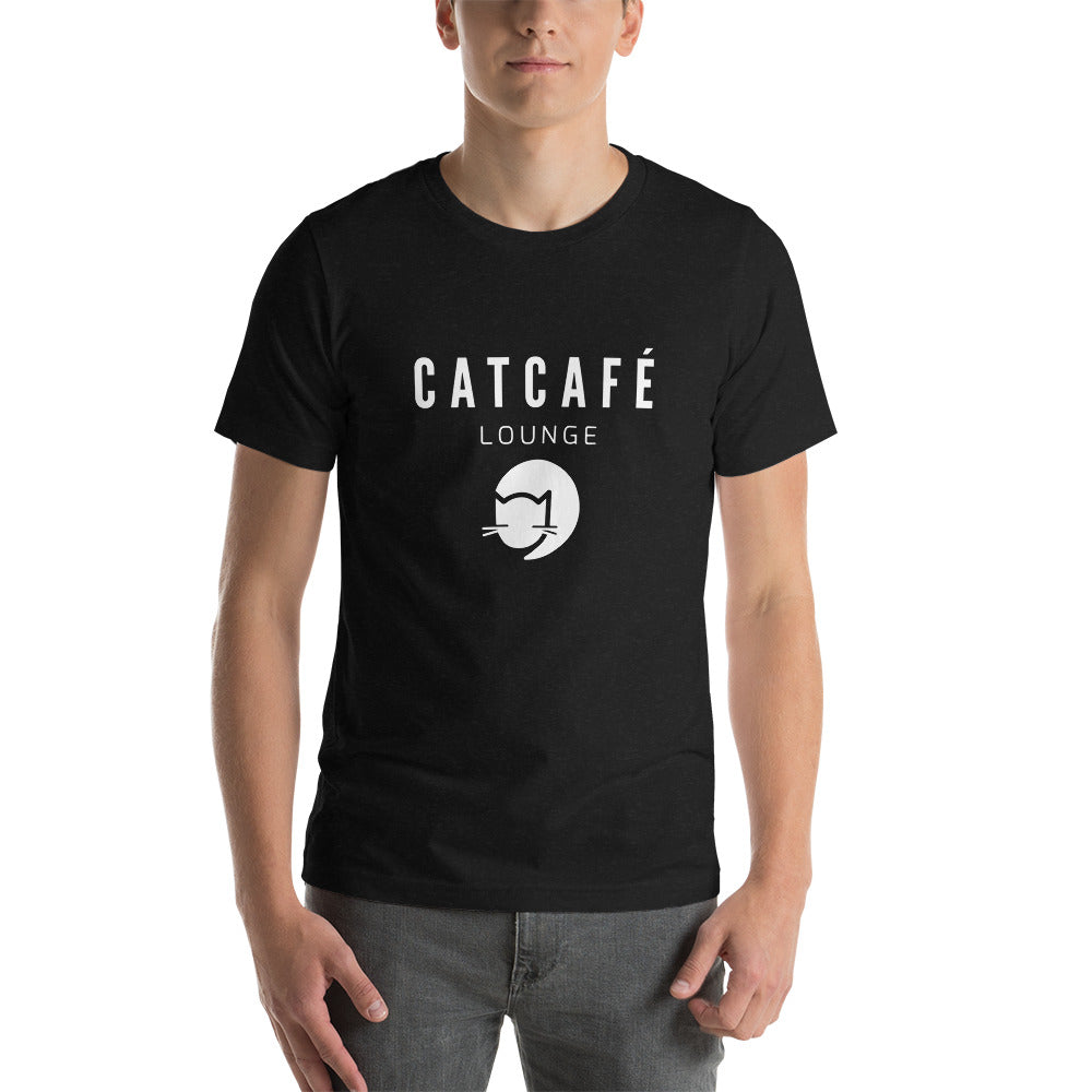 CatCafe Lounge Short-Sleeve Unisex T-Shirt