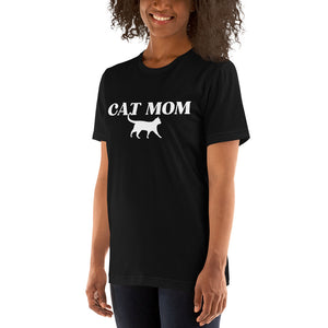 Cat Mom Unisex Short Sleeve T-shirt