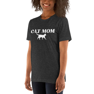 Cat Mom Unisex Short Sleeve T-shirt
