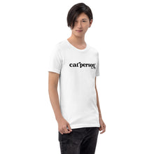 Load image into Gallery viewer, Cat Person California Short Sleeve T-shirt
